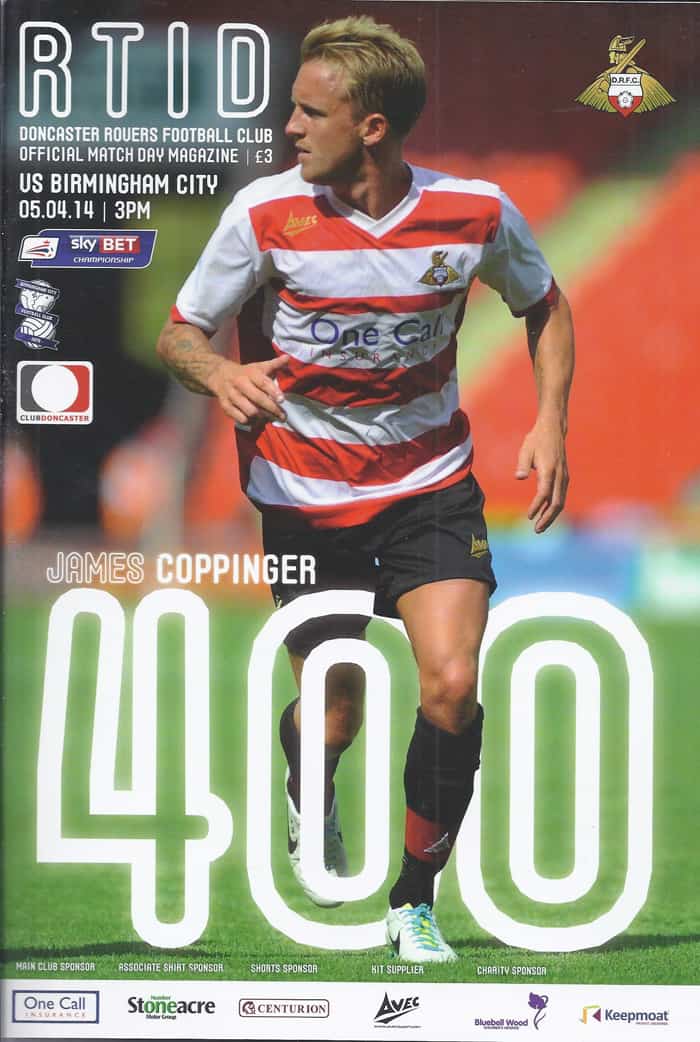 Doncaster Rovers FC v Birmingham City FC